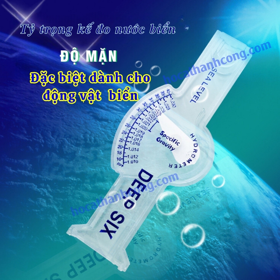 Thước đo độ mặn nước biển Thước đo độ mặn nước biển